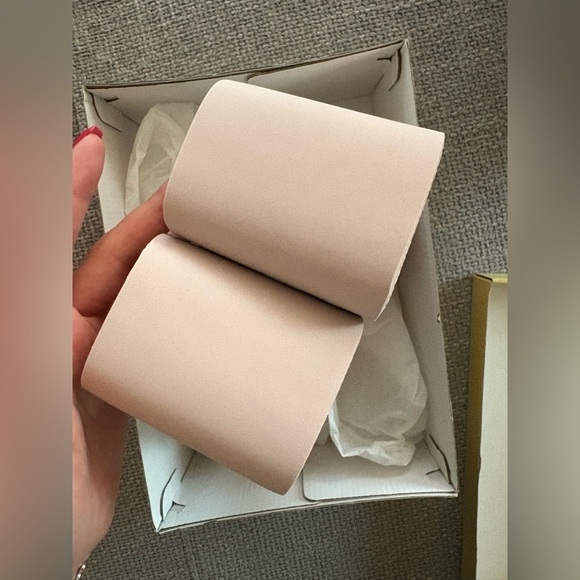 Michael Kors Glitter Chain Mesh Platform Sandals Size 9 Rose Gold - Picture 10 of 16